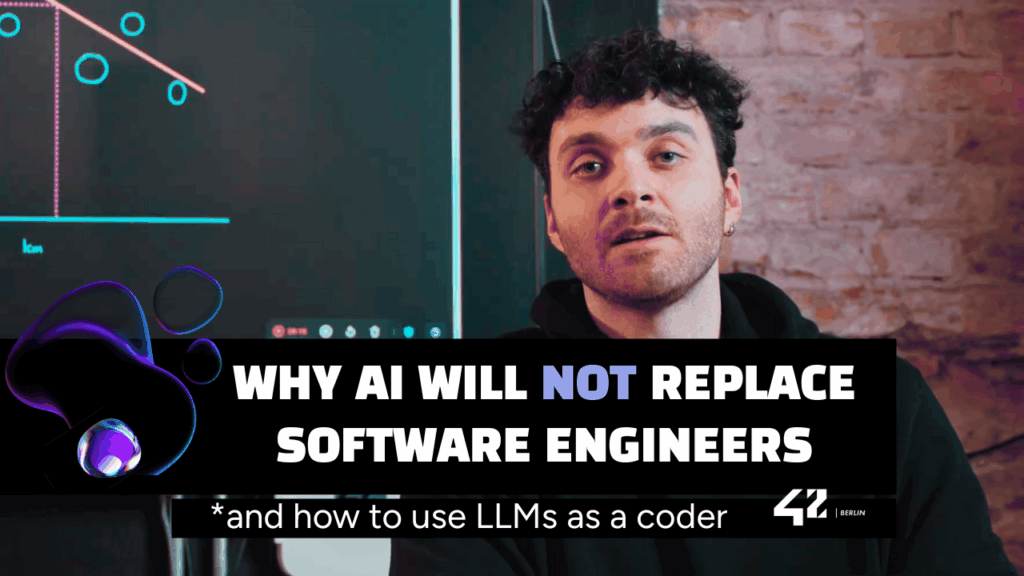 Why AI will not replace software engineers - Cover image